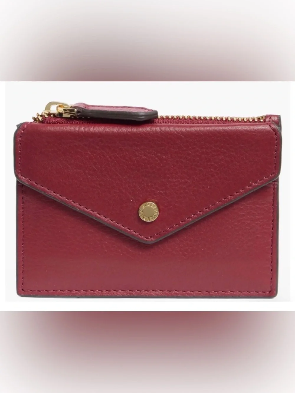 AMIEE Kestenberg Calgary Wallet Elegant Red Leather 2026